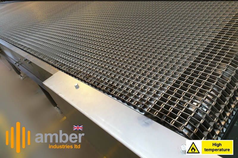 Cintas transportadoras de estructura alveolar para múltiples aplicaciones.