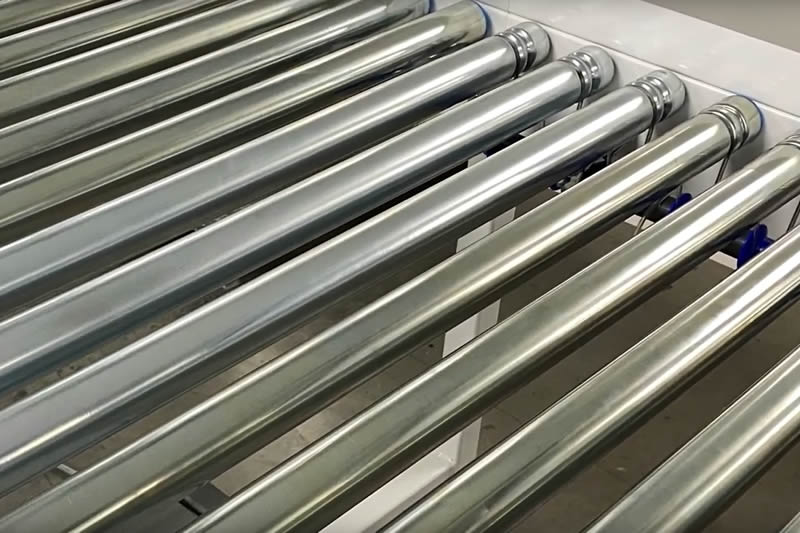 Amber Industries - Transportador de eje de transmisión de cadena de transferencia transversal de 90 grados