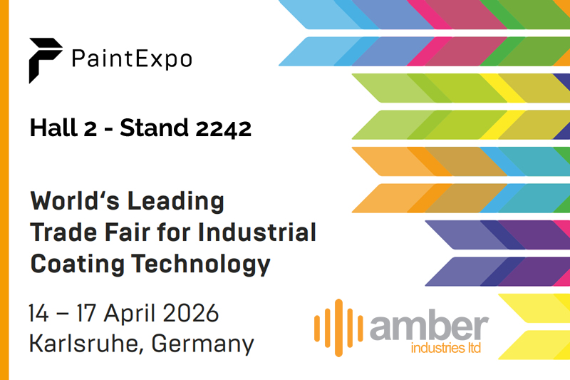 February 2026 - Amber Industries expondrá en la Paint Expo 2026