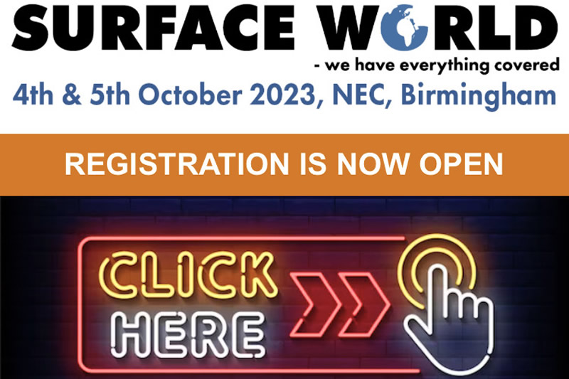 Amber Industries expondrá en Surface World 2023.