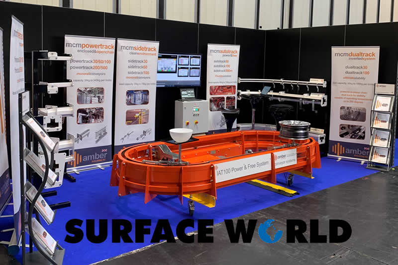 Amber Industries on Stand G10N at Surface World, NEC Birmingham 26th and 27th February