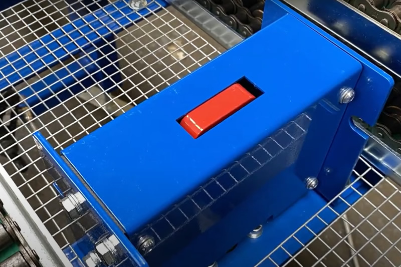 Unidad de parada a medida para acumulación de doble cadena