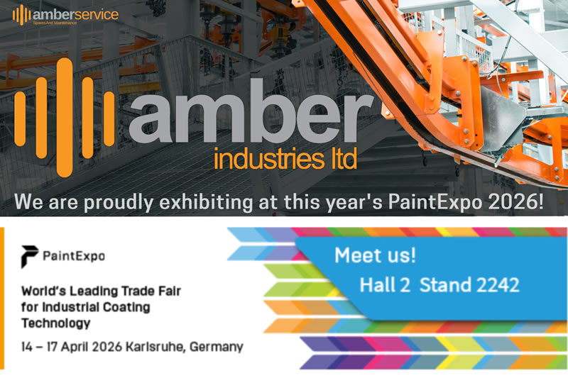 March 2026 - Ven a visitar Amber Industries en Paint Expo 2026