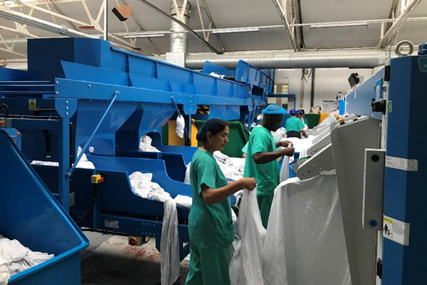 Transportadores de lavandería