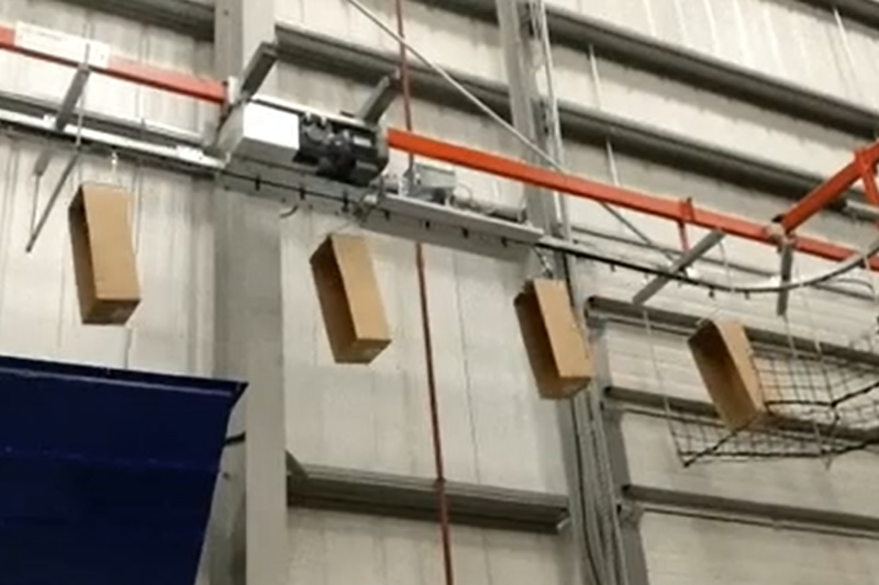 Sistemas de transporte de cadena cerrada Powertrack 