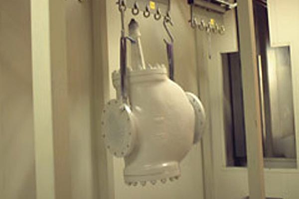 Válvulas de vertedero - Transportador aéreo